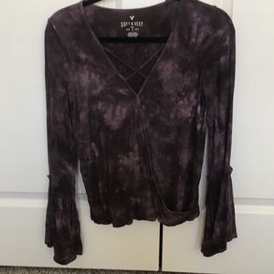 Soft and Sexy American Eagle Long Sleeve Blouse